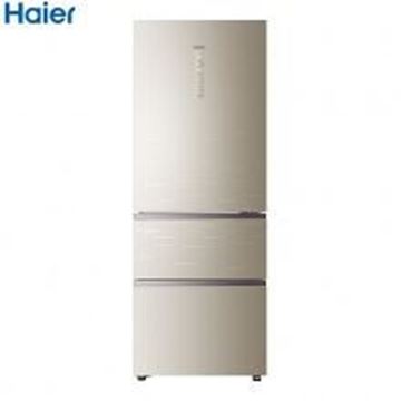 图片 海尔电冰箱 BCD-325WDGB电冰箱 三门325L风冷变频电冰箱 海尔冰箱